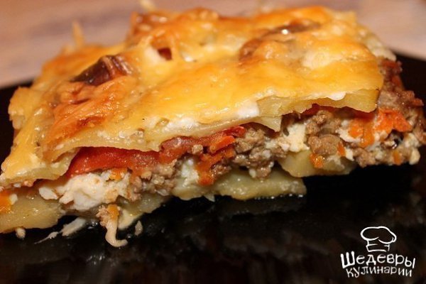 ЗАПЕКАНКА ИЗ КАРТОШКИ С ФАРШЕМ.ИНГРЕДИЕНТЫ: картофель - 1 кг куриное филе, сердечки- 700-800 г лук - ...