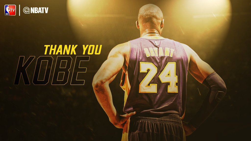 Take a bow, Mamba. #ThankYouKobe