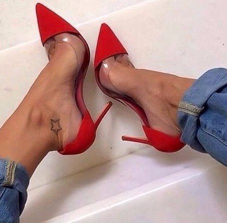 Прозрачные туфли от Christian Louboutin, покорившие этот сезон - 2