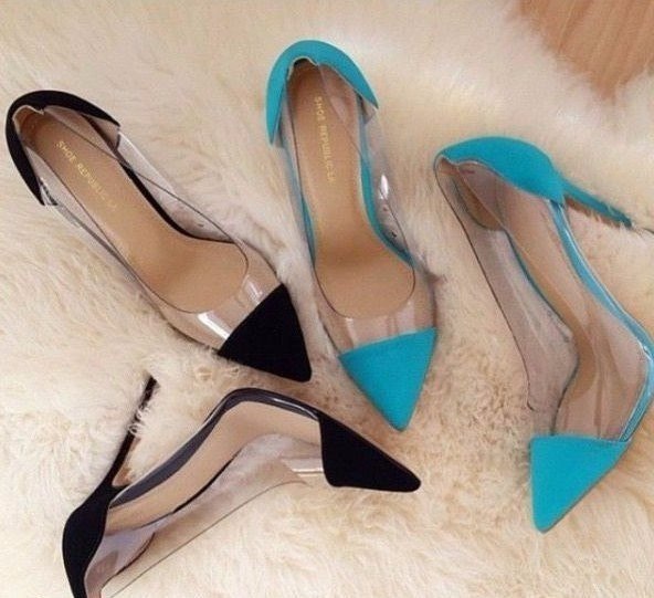 Прозрачные туфли от Christian Louboutin, покорившие этот сезон