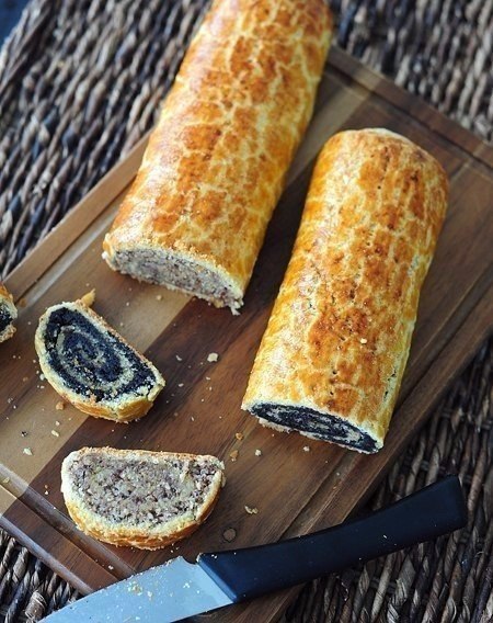 Рулеты с маком и орехами.Классические венгерские рулеты – лакомые, нежные и с очень красивой ...