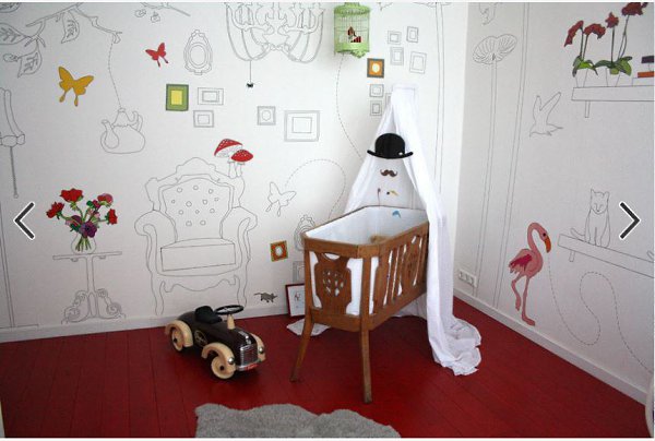 Обои - раскраски для детского творчества. - 2