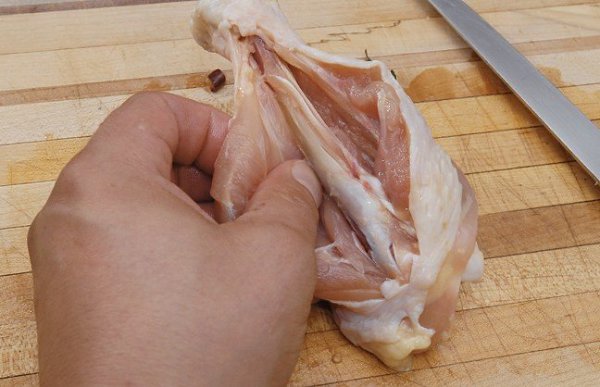 Фаршированные куриные голени.Простой способ приготовить сочную курицу без ... - 6