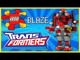 Lego Transformers BLAZE by Surprise Show.    BLAZE.