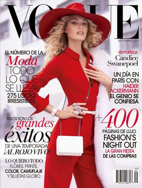 Candice Swanepoel for Vogue Mexico by Mariano Vivanco - 2