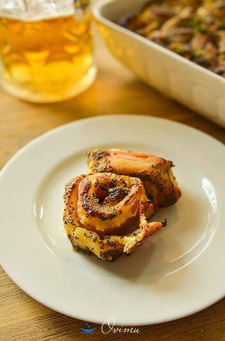 Сырная улитка. Сегодня хочу вам показать рецепт, точнее не рецепт, а один технологический прием. Он ... - 7