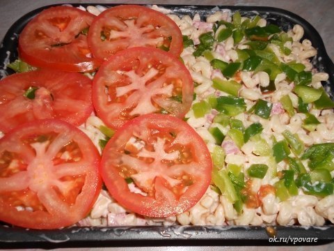 Готовим пикантные макароны в духовке. Макароны любимое блюдо у многих. Но даже такое вкусное блюдо ... - 5