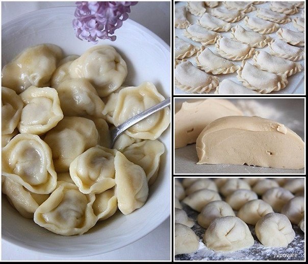 Вкуснейшее универсальное заварное тесто для вареников, пельменей, чебуреков... Это не тесто, а ...