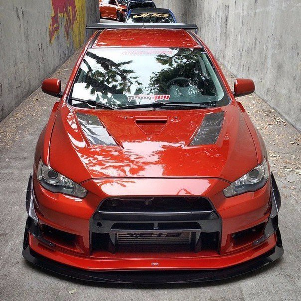 Volcano Orange Evo X