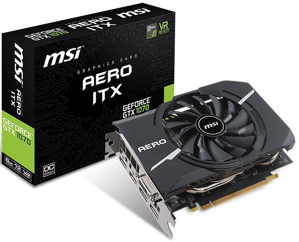 MSI Aero ITX — мощные видеокарты Nvidia Pascal для компактных компьютерных систем. Компания MSI ...