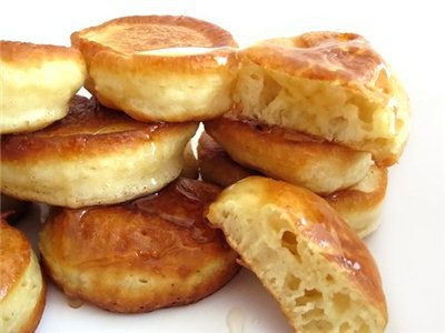 Оладьи на кефире