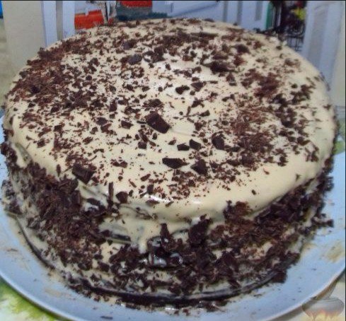 ПРАЗДНИЧНЫЙ торт.Продукты Для белого коржа: Масло сливочное (комнатной температуры) - 250 г Мука - 1 ...