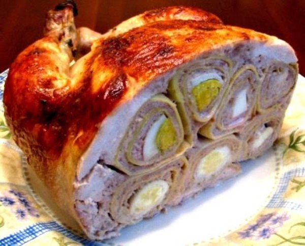 Как вкусно приготовить фаршированную курицу.Всем рекомендую этот рецепт. Праздничное, очень вкусное ...