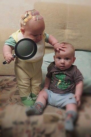 - Ну ведь раньше ты мне так мозг не выносила...? - Да я просто стеснялась..)))