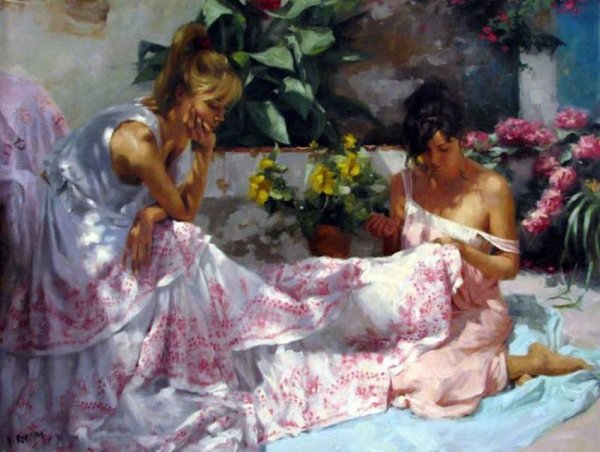 Vicente Romero Redondo и его нежные женщины.Vicente Romero Redondo родился в 1956 году в Мадриде. С ... - 41