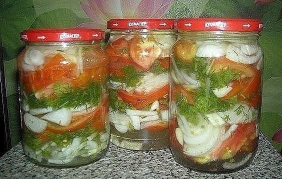 Помидоры по-польски.Когда первый раз делала очень пожалела, что мало, т.к. съели очень быстро В этом ...