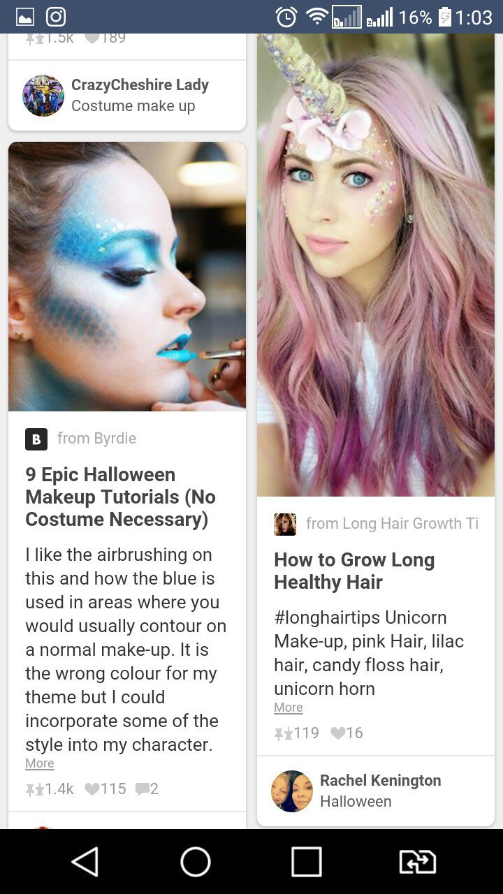  7D Make up HALLOWEEN  1500 - 2