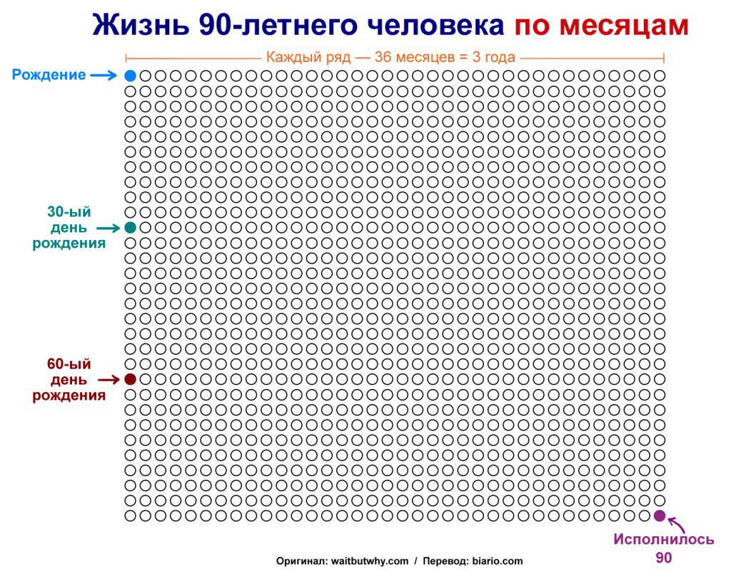 Календарь жизни на год Календарь всей жизни на одном листе