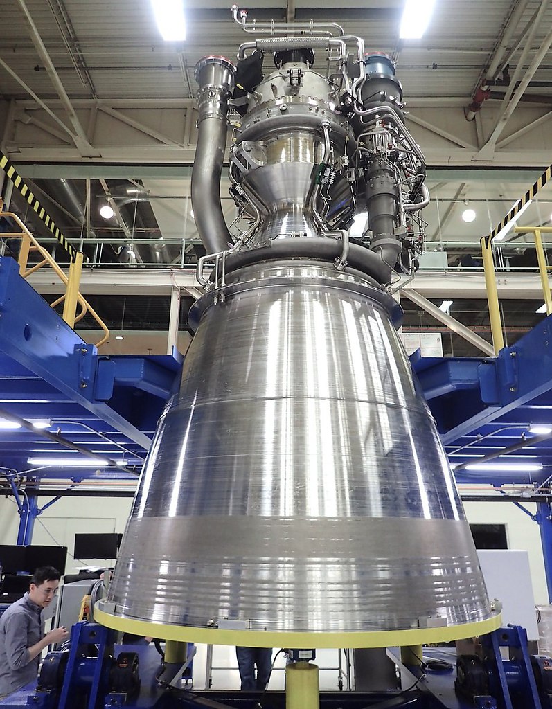 Ракетные двигатели сша. Двигатель be-4 Blue Origin.