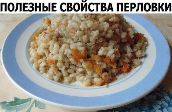 ПОЛЕЗНЫЕ СВОЙСТВА ПЕРЛОВКИ.Перловая каша или отвар используются для выведения из организма токсинов. ...
