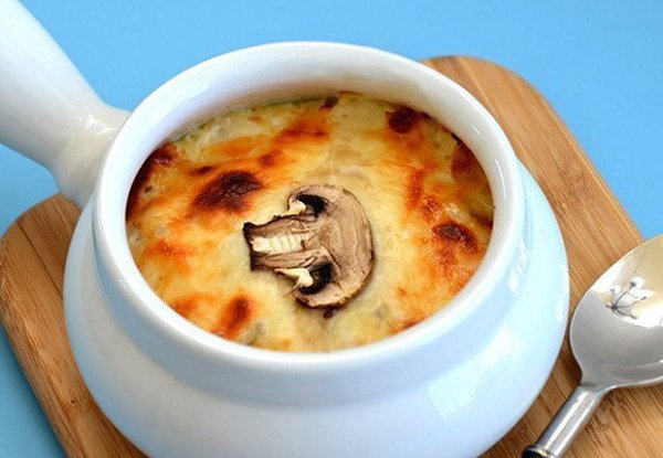 Жюльен с грибами и курицей: диетический ужин! .на 100грамм - 87.96 ккалБ/Ж/У - ...