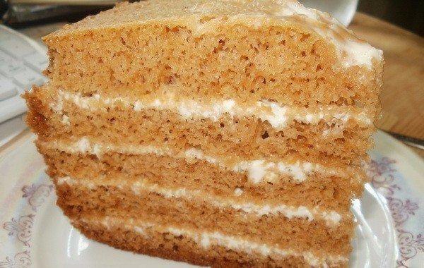САМЫЕ ВКУСНЫЕ ТОРТЫ В МУЛЬТИВАРКЕ: ТОП-5.1) Бисквитный торт на сгущенке