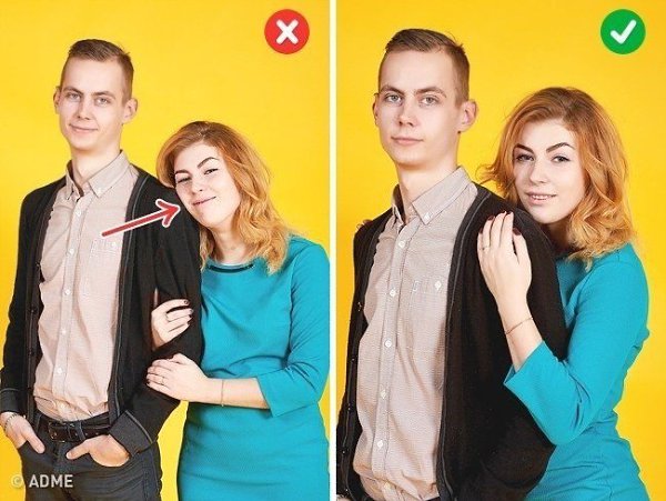 10 трюков, с которыми любая пара на фото будет выглядеть по-голливудски! - 4