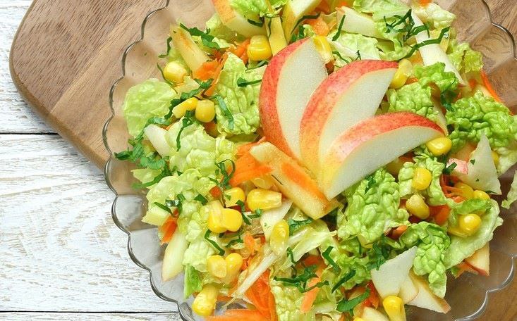 Р. ВКУСНО!!! Супер-лёгкий салат: можно есть перед сном! на 100грамм - 39.26 ккалБ/Ж/У - ...