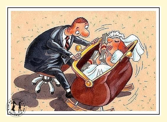 Если вы отдали женщине руку и сердце, то какой смысл так нервничать из-за какого-то кошелька? ))))