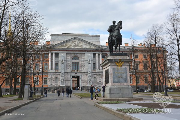 Петербург / достопримечательность.ПАМЯТНИК ПЕТРУ I У МИХАЙЛОВСКОГО ЗАМКАИдея создания памятника ...