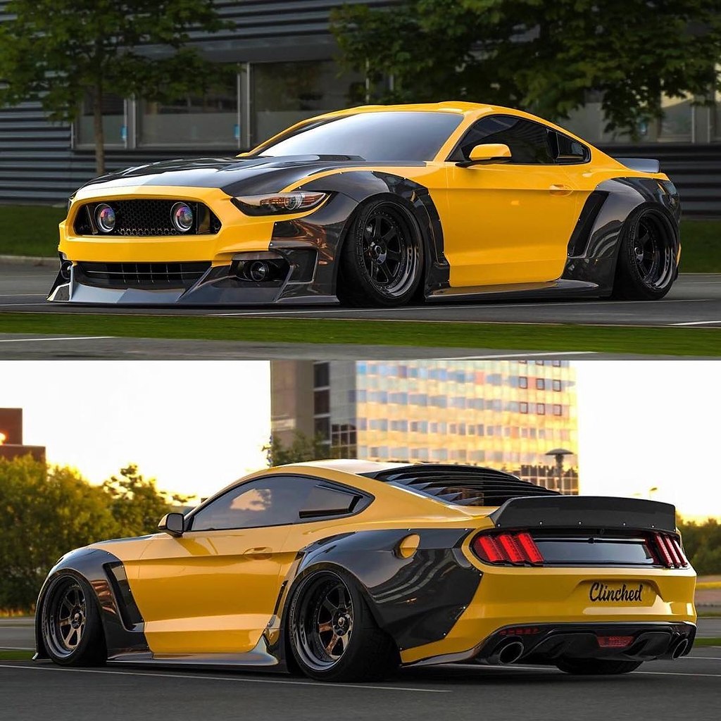 Ford Mustang Widebody by Clinched