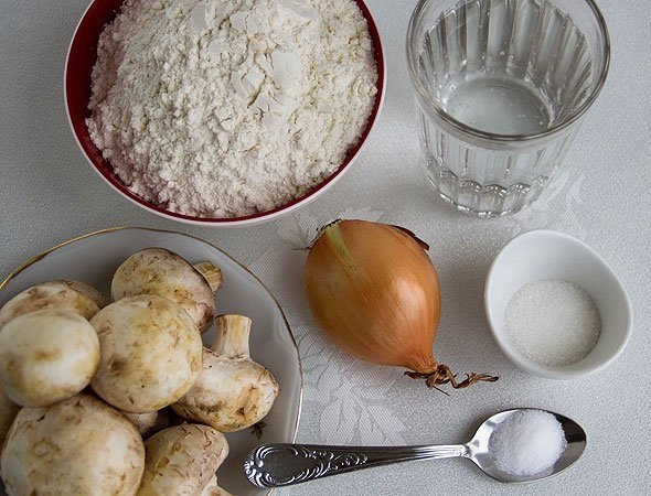 Жареные лепешки с грибной начинкой.Вкусные лепешки с ароматной начинкой из грибов - отличная ... - 3