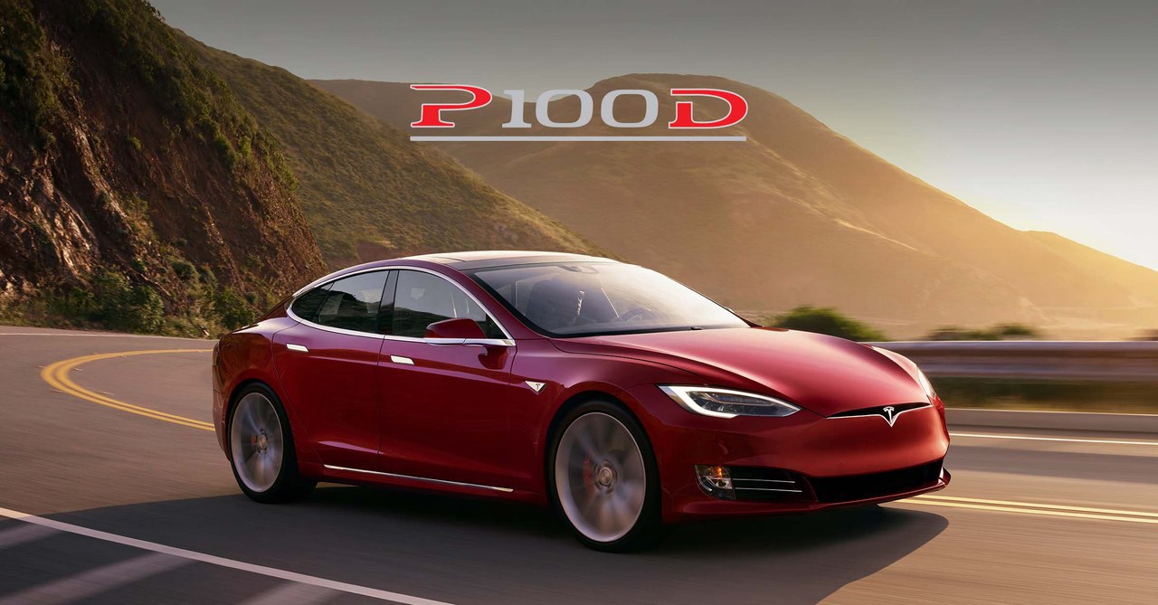 Новая Tesla Model S P100D - самый быстрый седан в мире. Модель S