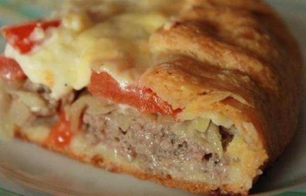 9 БЫСТРЫХ И СЫТНЫХ ПИРОГОВ НА УЖИН. 1.ПИРОГ С МЯСОМ Нам понадобится: Для теста: - 2 яйца - 1/2 ч. л. ... - 5