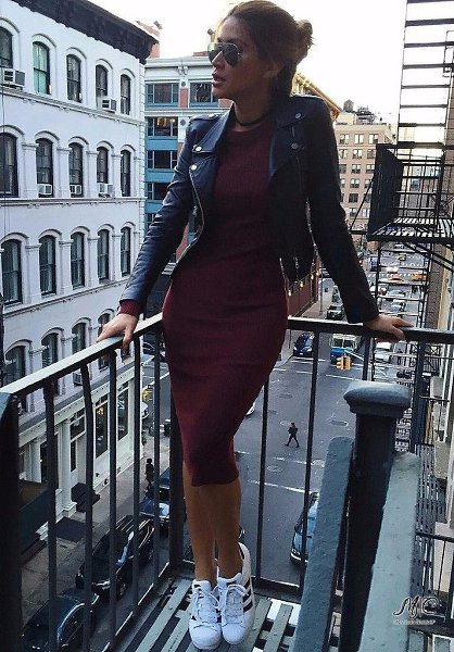 Street Style. Leather Jacket. - 4