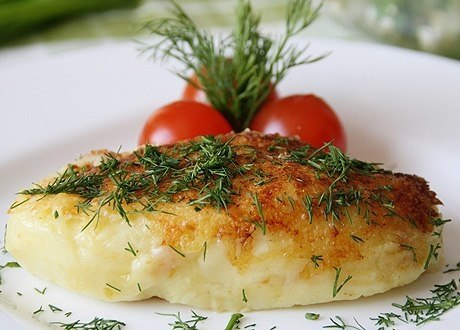 Картофельные зразы с луком и яйцом.Нам потребуется:Картофель - 5 шт.,Яйцо куриное - 3 шт.,Лук ...