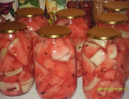 Консервированные арбузы. Та...ещё вкуснятина!!!Делаю каждый год,как раз к Новогодним ...