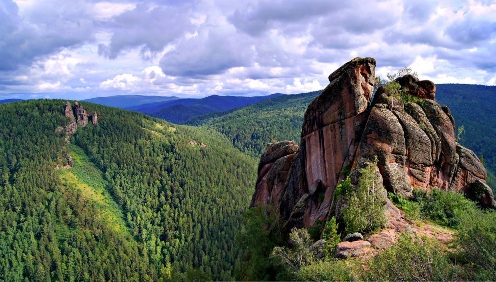 Красноярские столбы китайская стенка