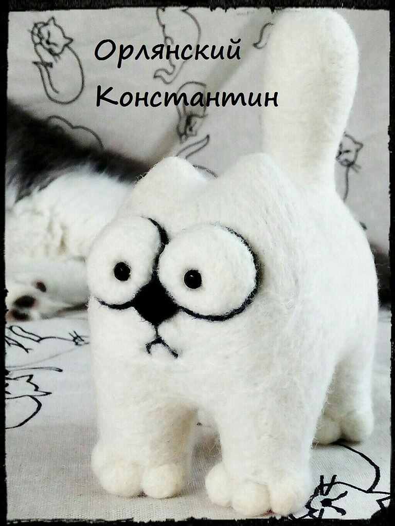 #@fan_handmade.#@fan_handmade Simons Cat100% ,  , ...