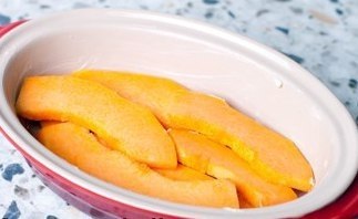 Гратен из тыквы с сыром. Картофель, пожалуй, самый популярный гарнир на праздничном застолье, ... - 7
