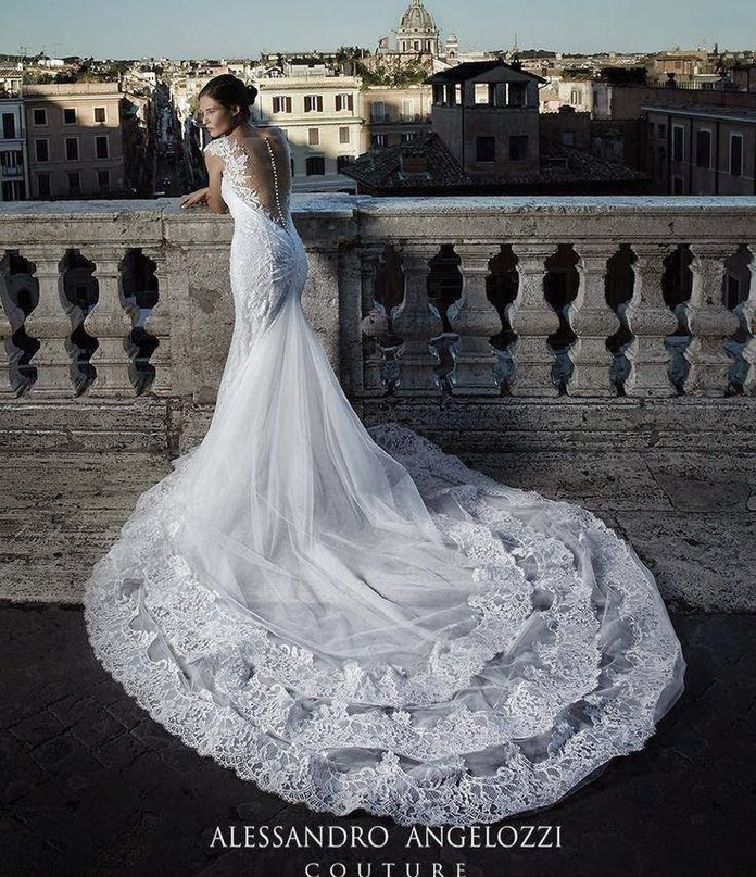 Bianca Balti for Alessandro Angelozzi Couture Bridal by Fabrizio Ferri - 4