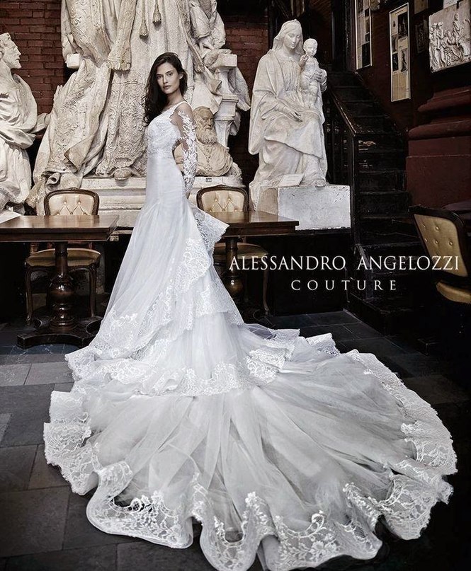 Bianca Balti for Alessandro Angelozzi Couture Bridal by Fabrizio Ferri - 7