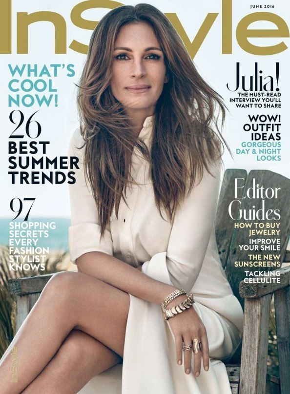 Julia Roberts for InStyle US Magazine