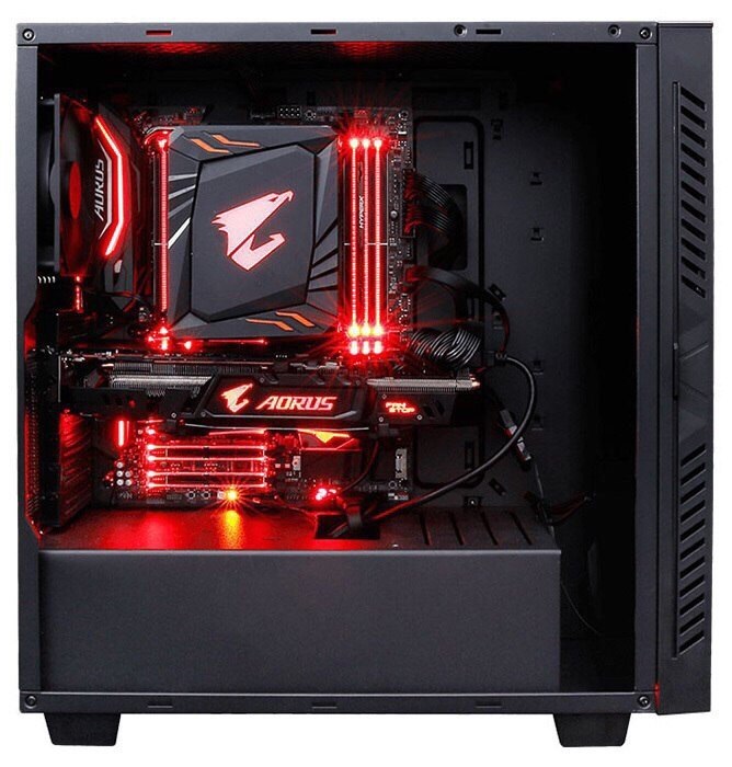 Компьютерный корпус Aorus AC300W Lite отличается от предшественника отсутствием порта HDMI на ...