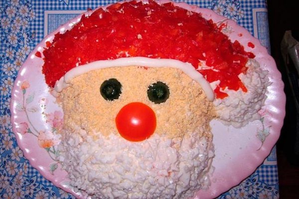 Идеи украшения салатов.#скороновыйгод #первыйснег #елка #зима #декабрь #рецепты #выходные - 3