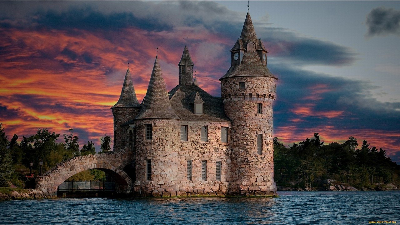 Power House of Boldt Castle, Thousand Islands, New York