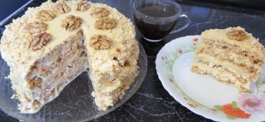 ОЧЕНЬ ВКУСНЫЙ РЕЦЕПТ: ТОРТ БЕЗЕ С ГРЕЦКИМИ ОРЕХАМИ И СЛИВОЧНЫМ КРЕМОМ.Сочетание безе с орехами и ...