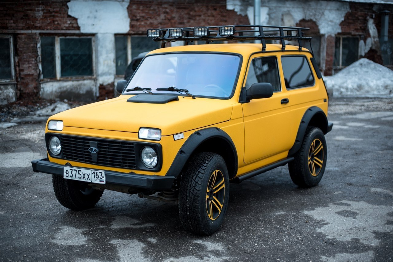 Niva 3D Yellow Raptor U-Pol | Пацанские Вазы [Таз|Авто] | Фотострана | Пост  №1682086502