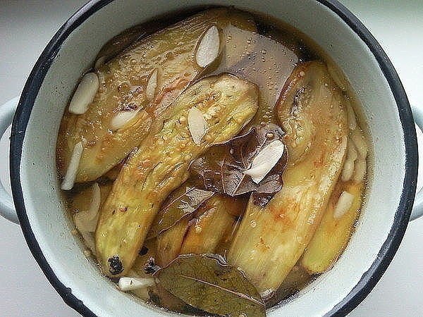 ВКУСНЫЕ МАРИНОВАННЫЕ БАКЛАЖАНЫ. Вкуснятина невероятная! Попробуйте сделать и этот рецепт у вас ... - 4