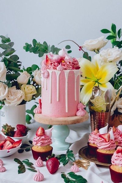 Тортики прекрасны в любом цвете.#foodporn@bon - 3